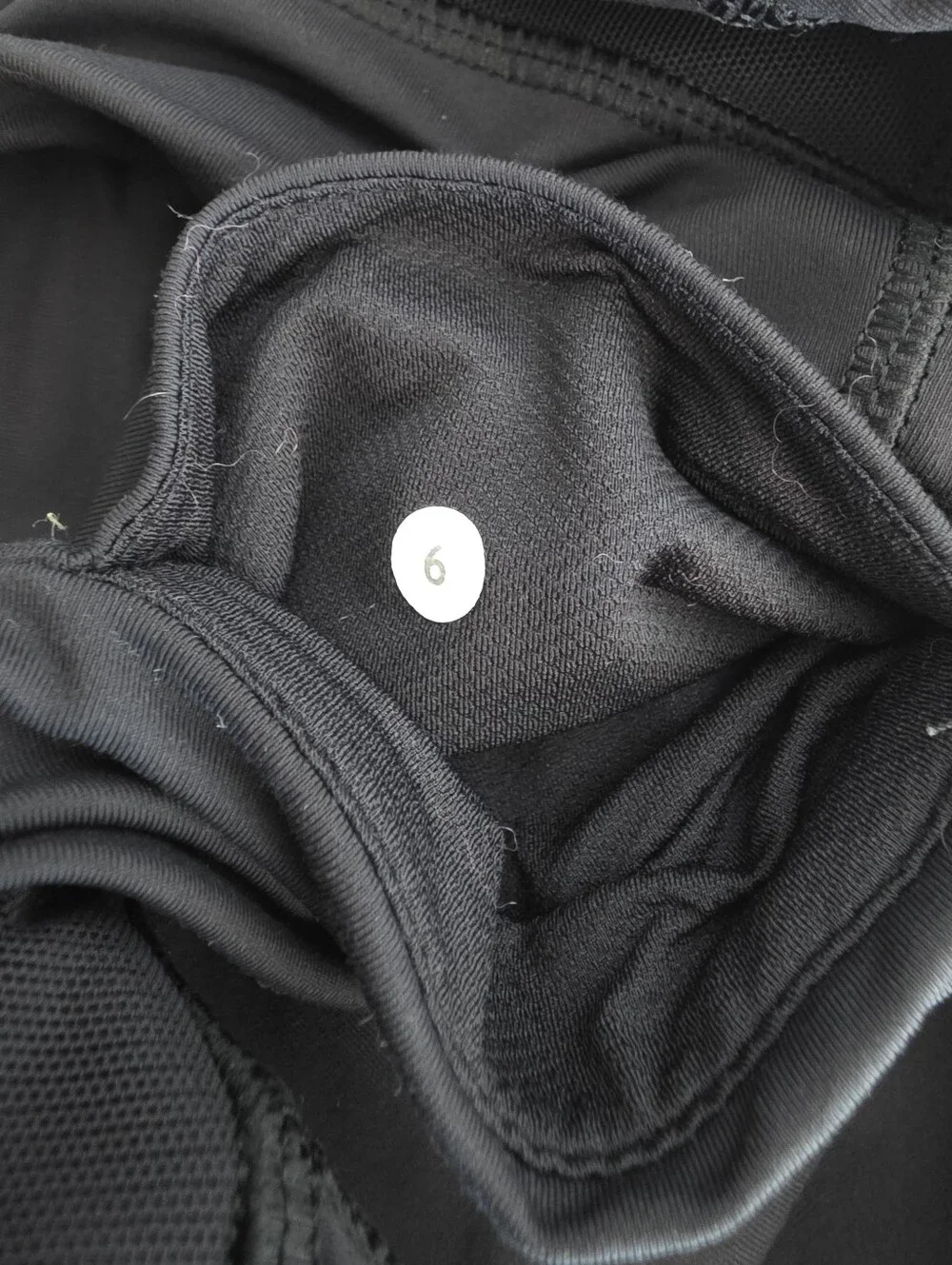 Lululemon Black Mesh Inspire‎ Tight II Size 6